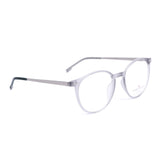 Round Gray Eyeglasses