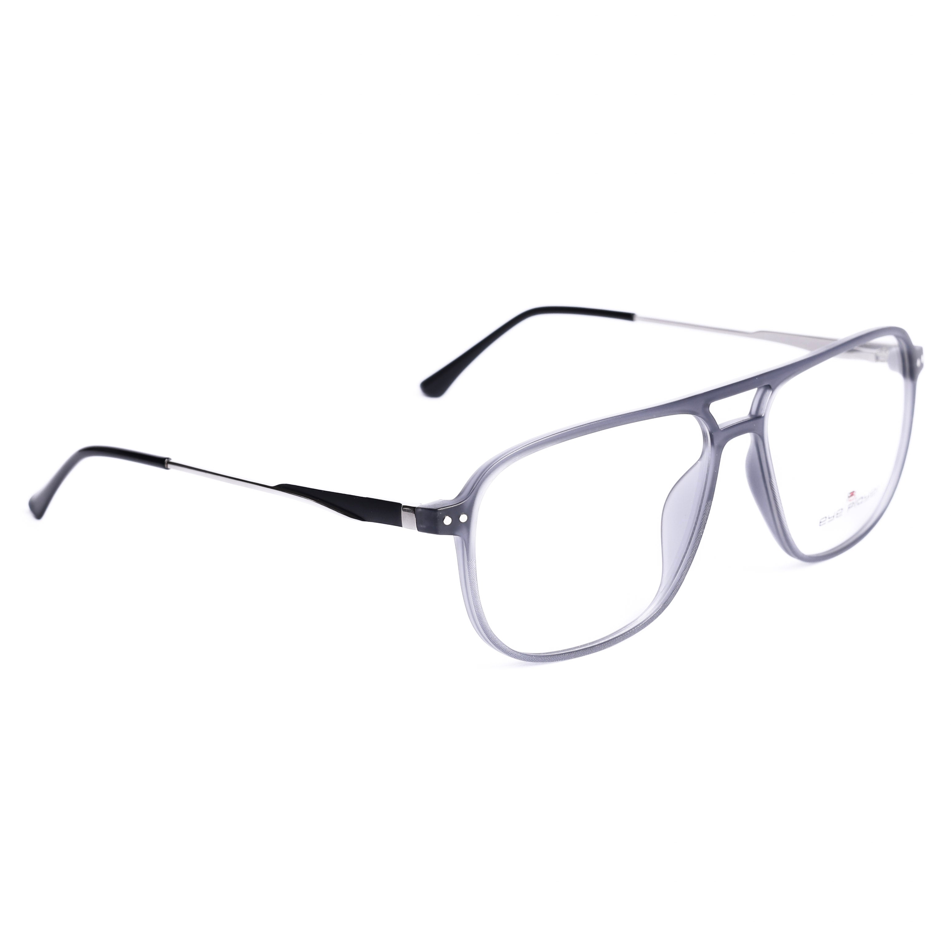 Square Gray Eyeglasses