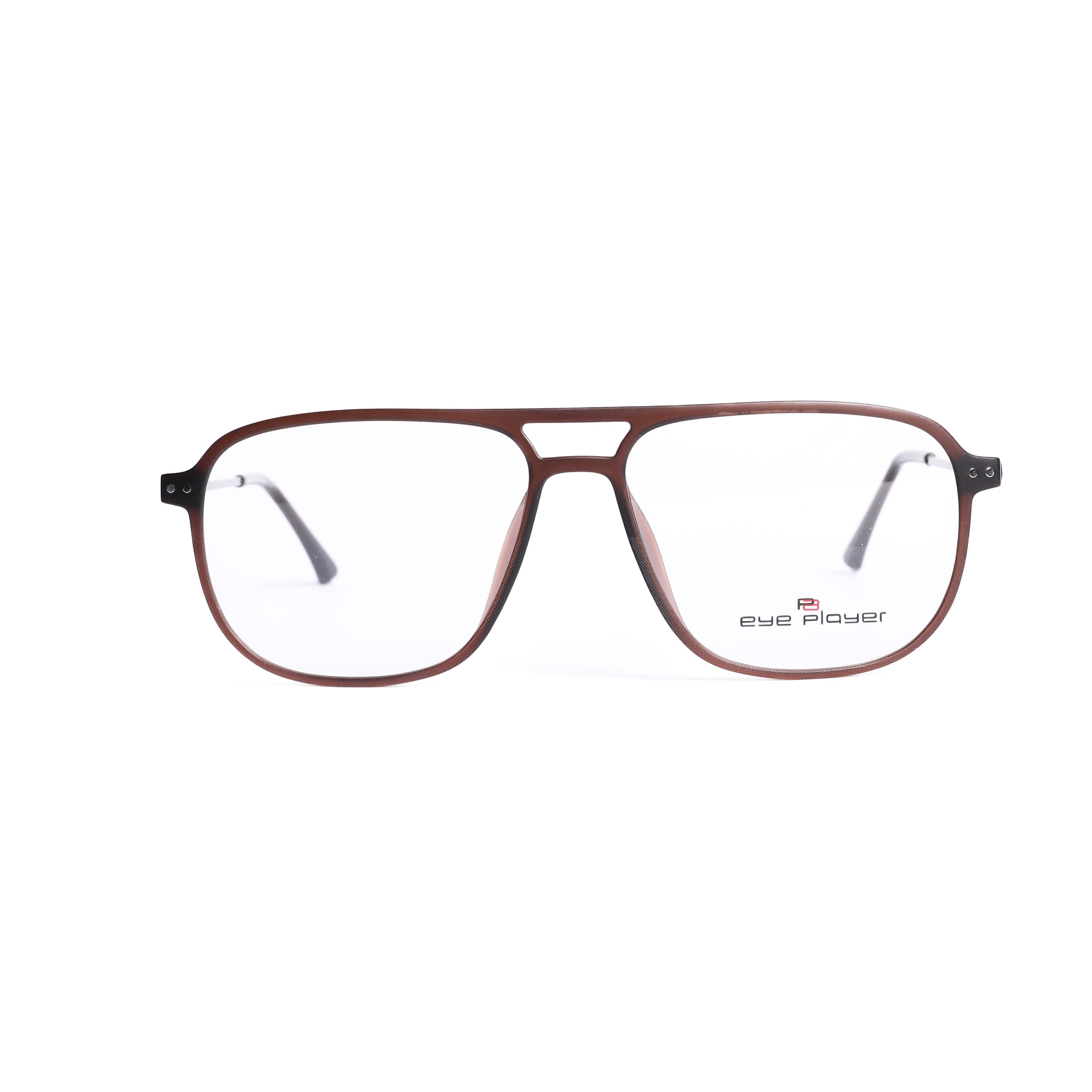 Square Brown Eyeglasses