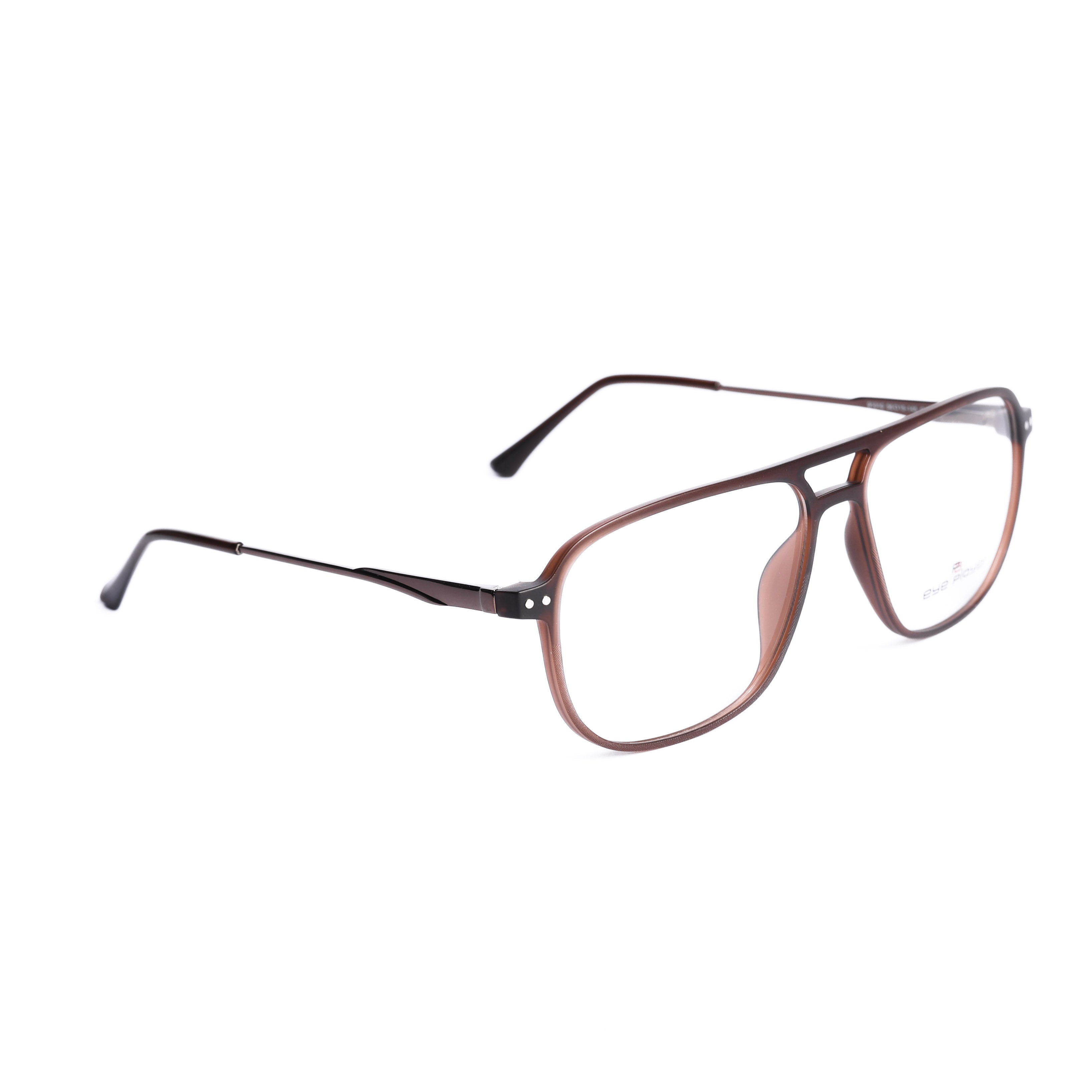 Square Brown Eyeglasses