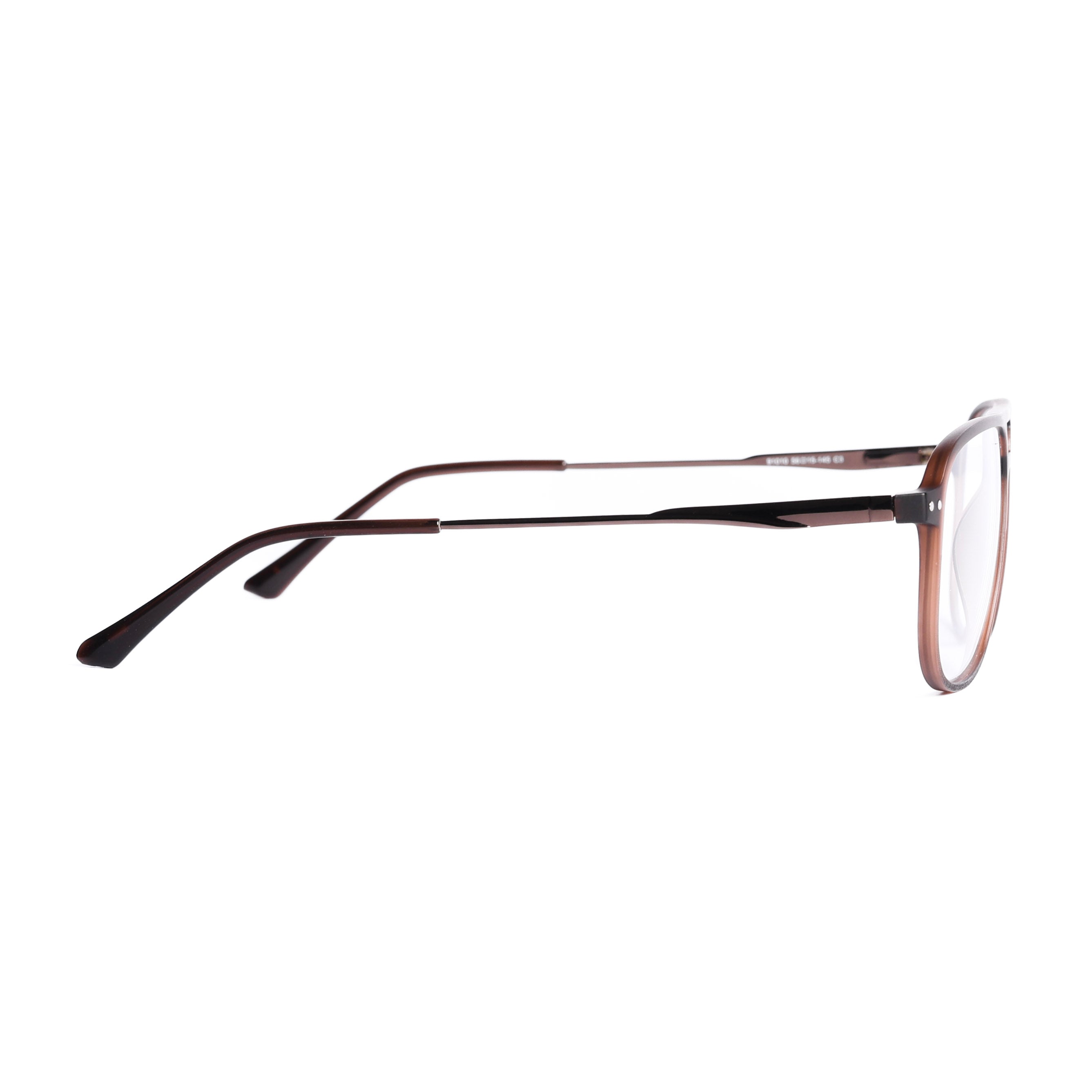 Square Brown Eyeglasses