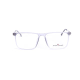 Square Gray Eyeglasses