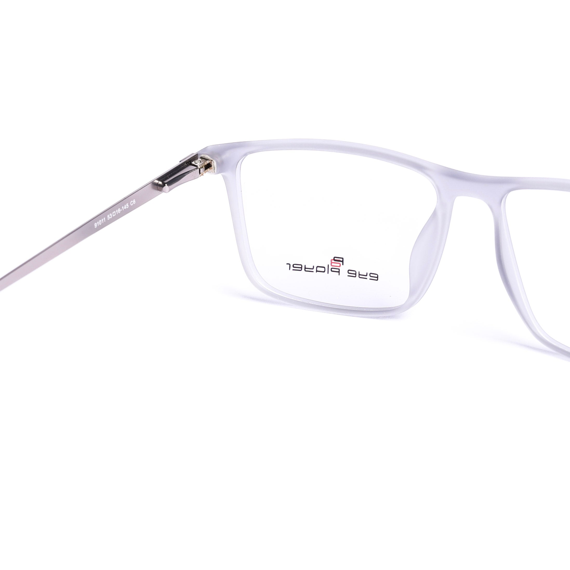 Square Gray Eyeglasses