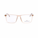 Square Beige Eyeglasses