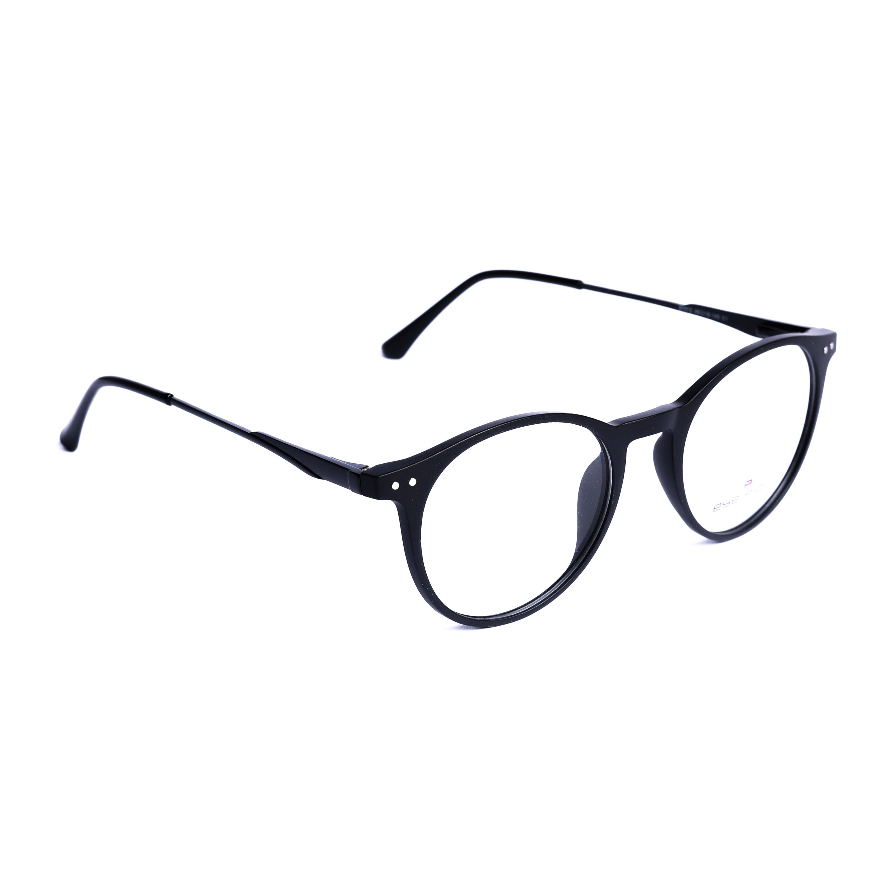 Round Black Eyeglasses