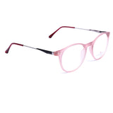 نظارات طبية وردي دائري