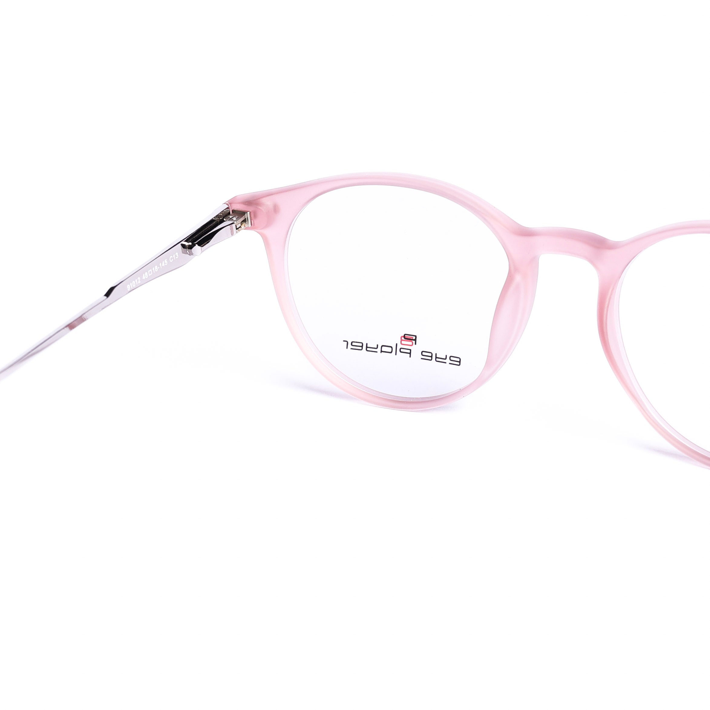 نظارات طبية وردي دائري