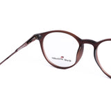 Round Brown Eyeglasses