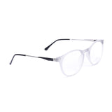 Round Gray Eyeglasses
