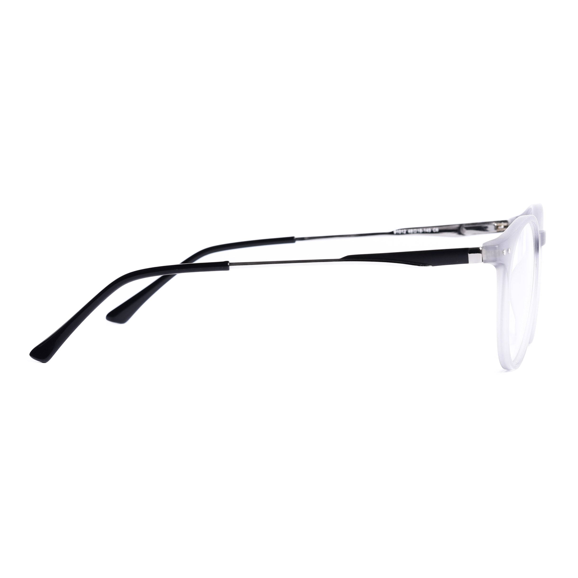 Round Gray Eyeglasses
