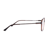 Hoxagon Brown Eyeglasses