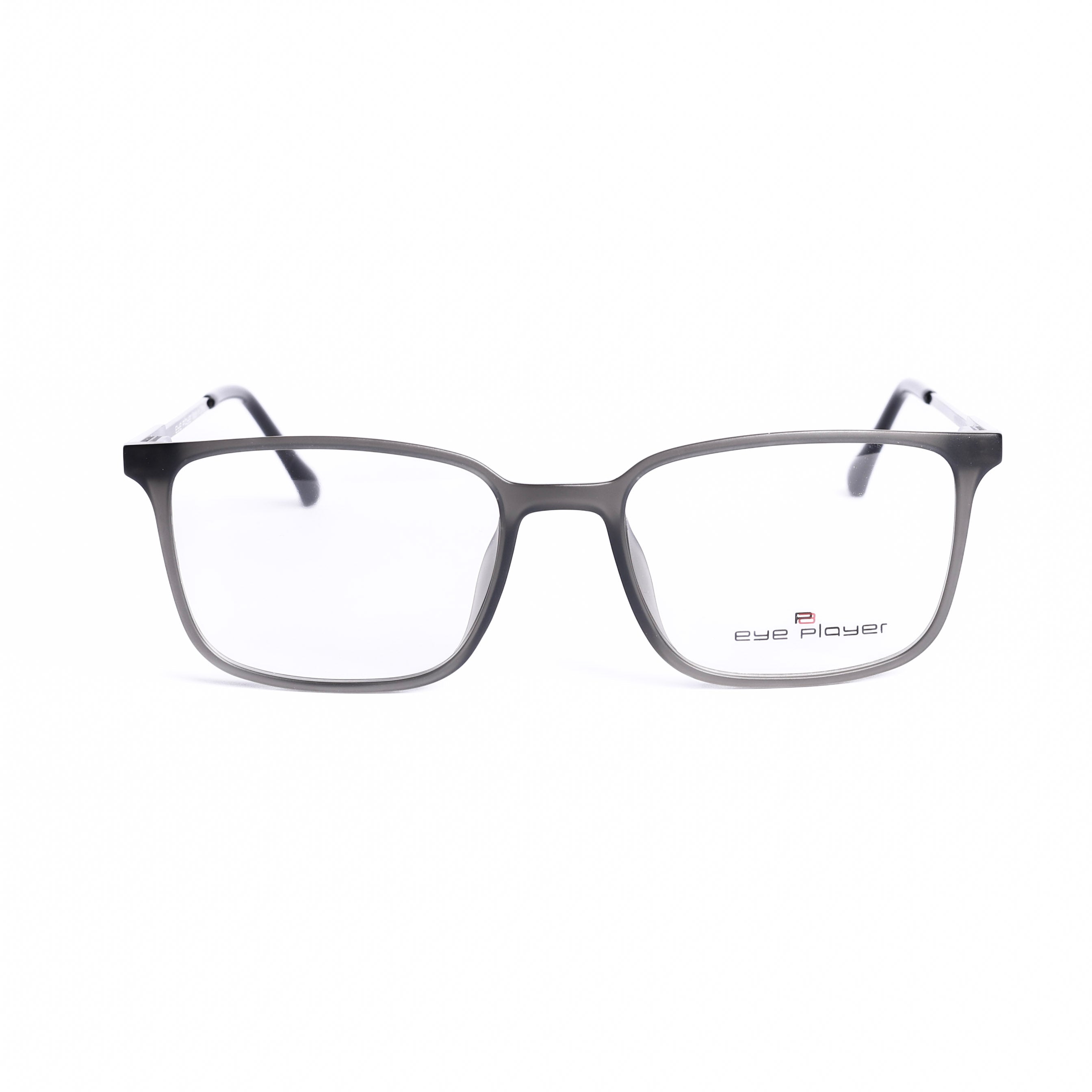 Square Dark Gray Eyeglasses