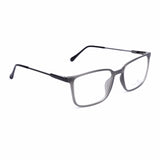 Square Dark Gray Eyeglasses