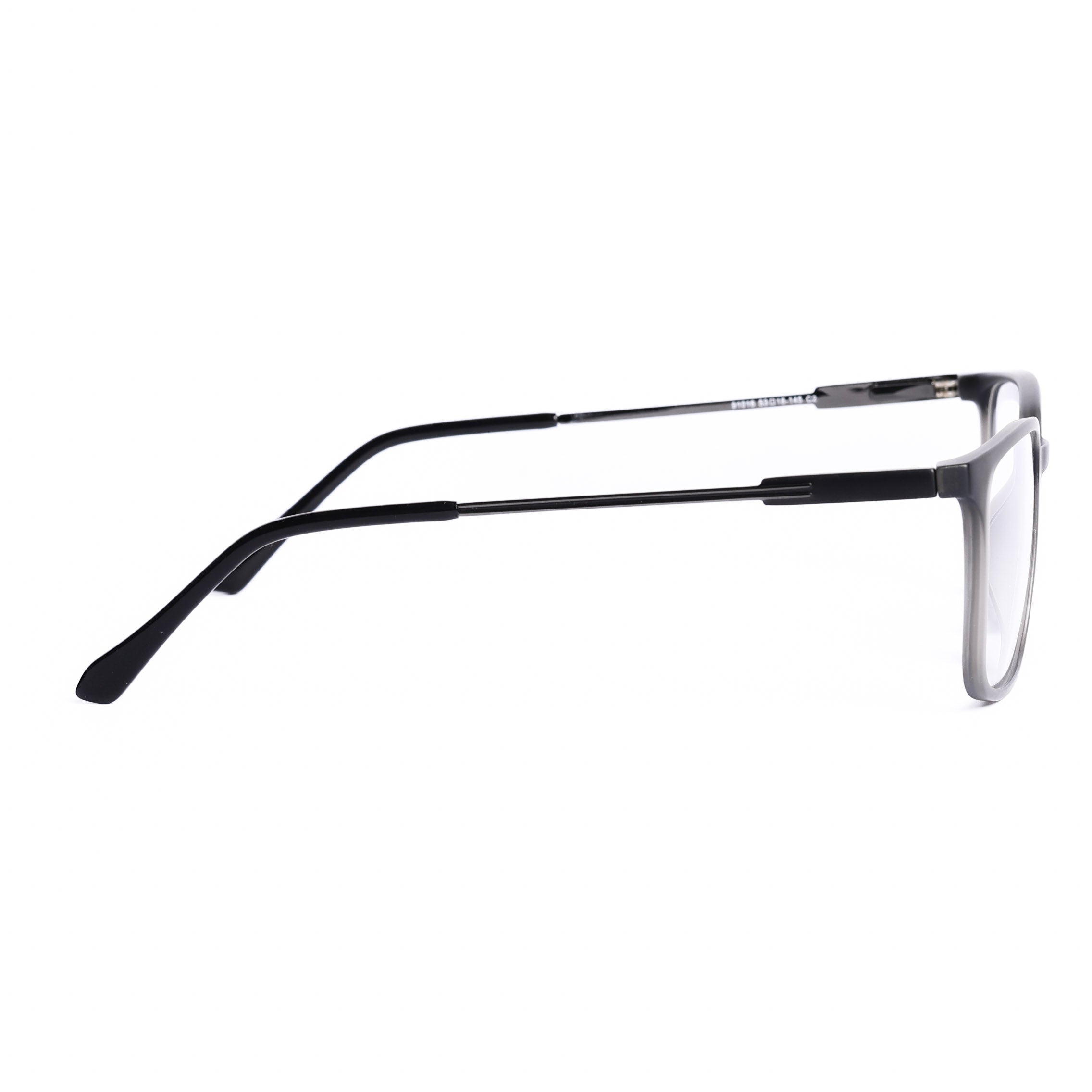 Square Dark Gray Eyeglasses