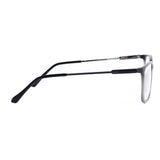 Square Dark Gray Eyeglasses