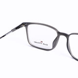 Square Dark Gray Eyeglasses