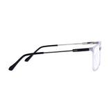 Square Gray Eyeglasses
