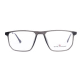 Square Dark Gray Eyeglasses