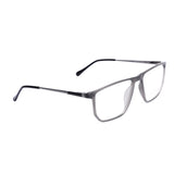 Square Dark Gray Eyeglasses