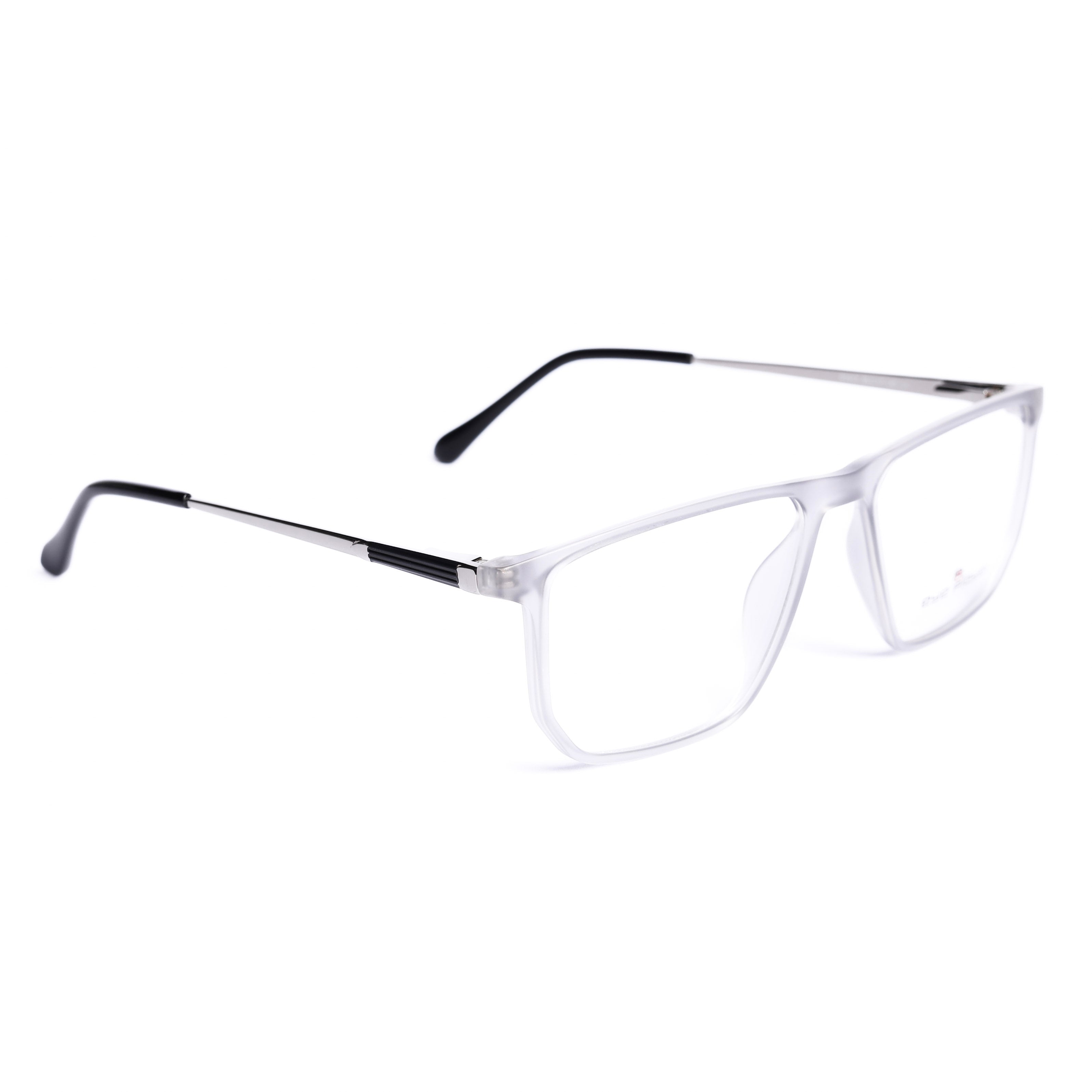Square Light Gray Eyeglasses