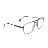 Square Gray Eyeglasses