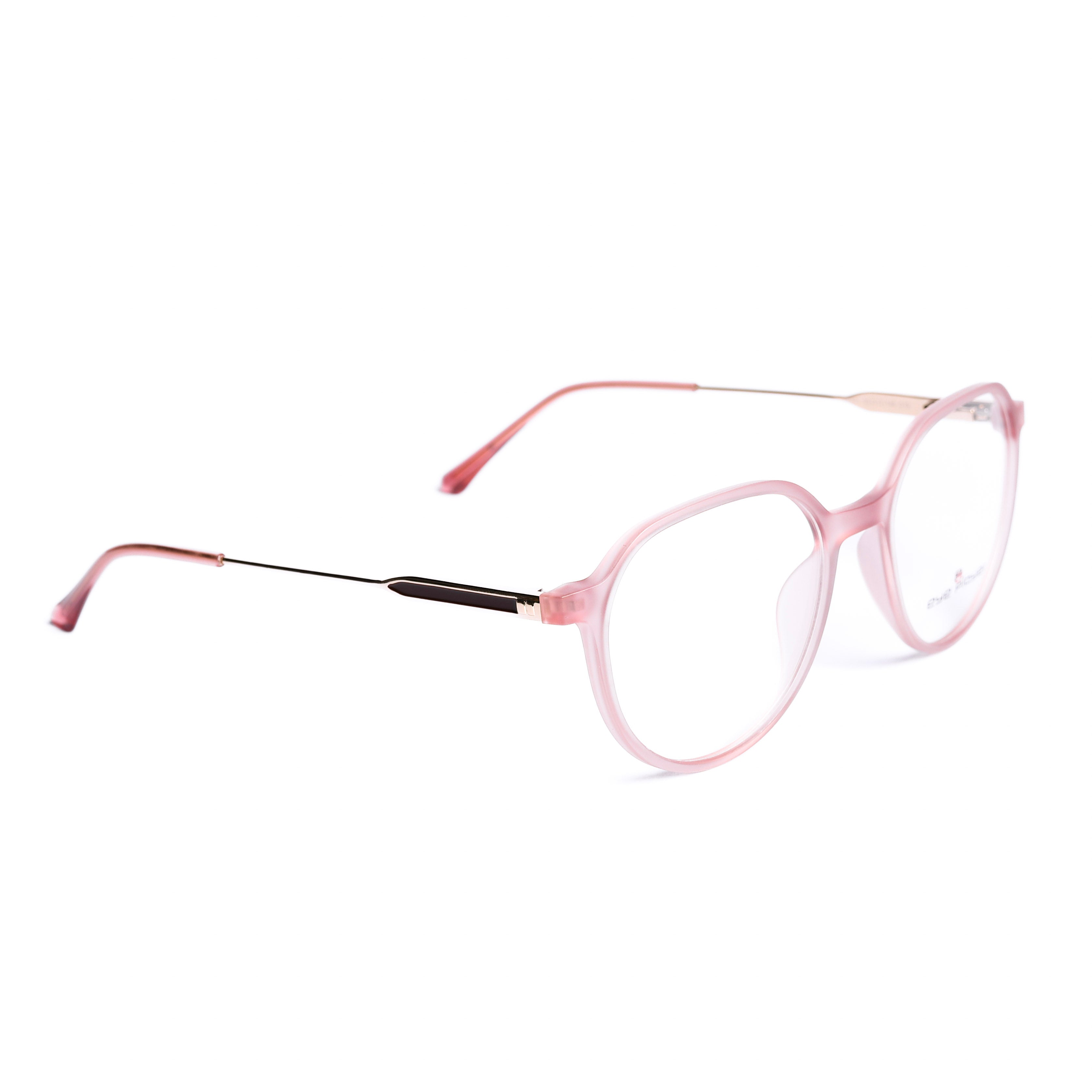 Hoxagon Pink Eyeglasses