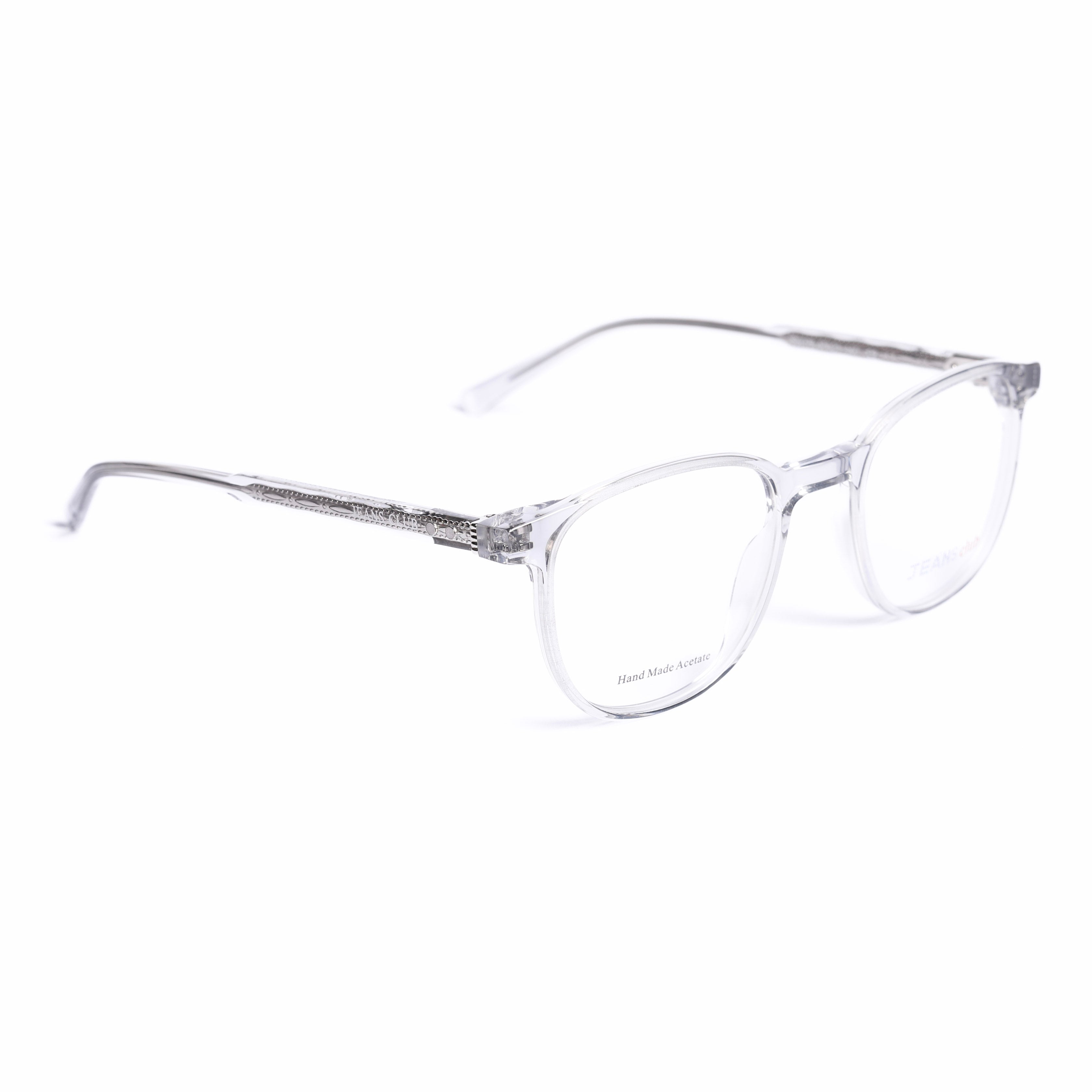 Round transparent Eyeglasses