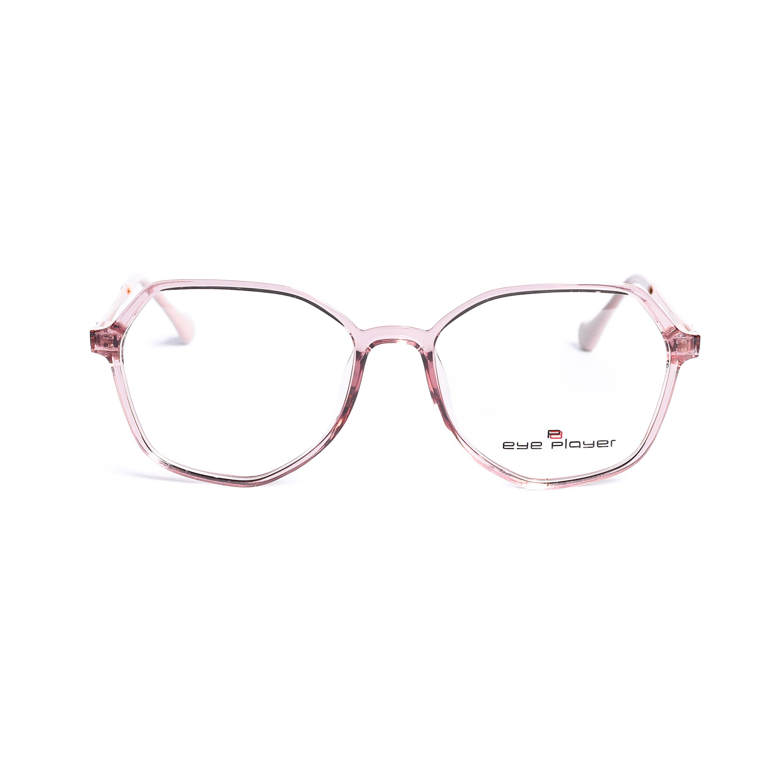 Hoxagon Pink Eyeglasses
