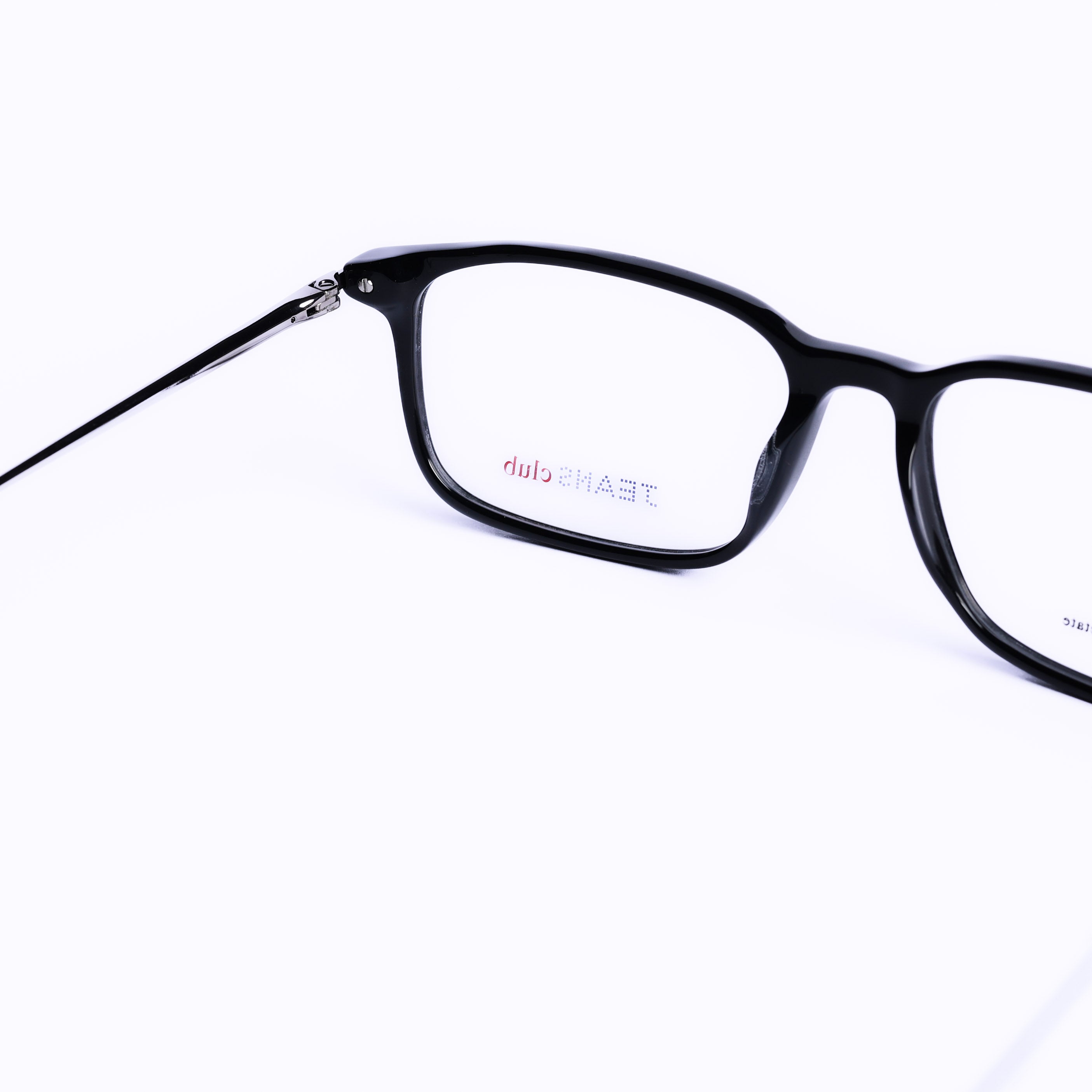Square Black Eyeglasses