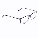 Square Blue Eyeglasses