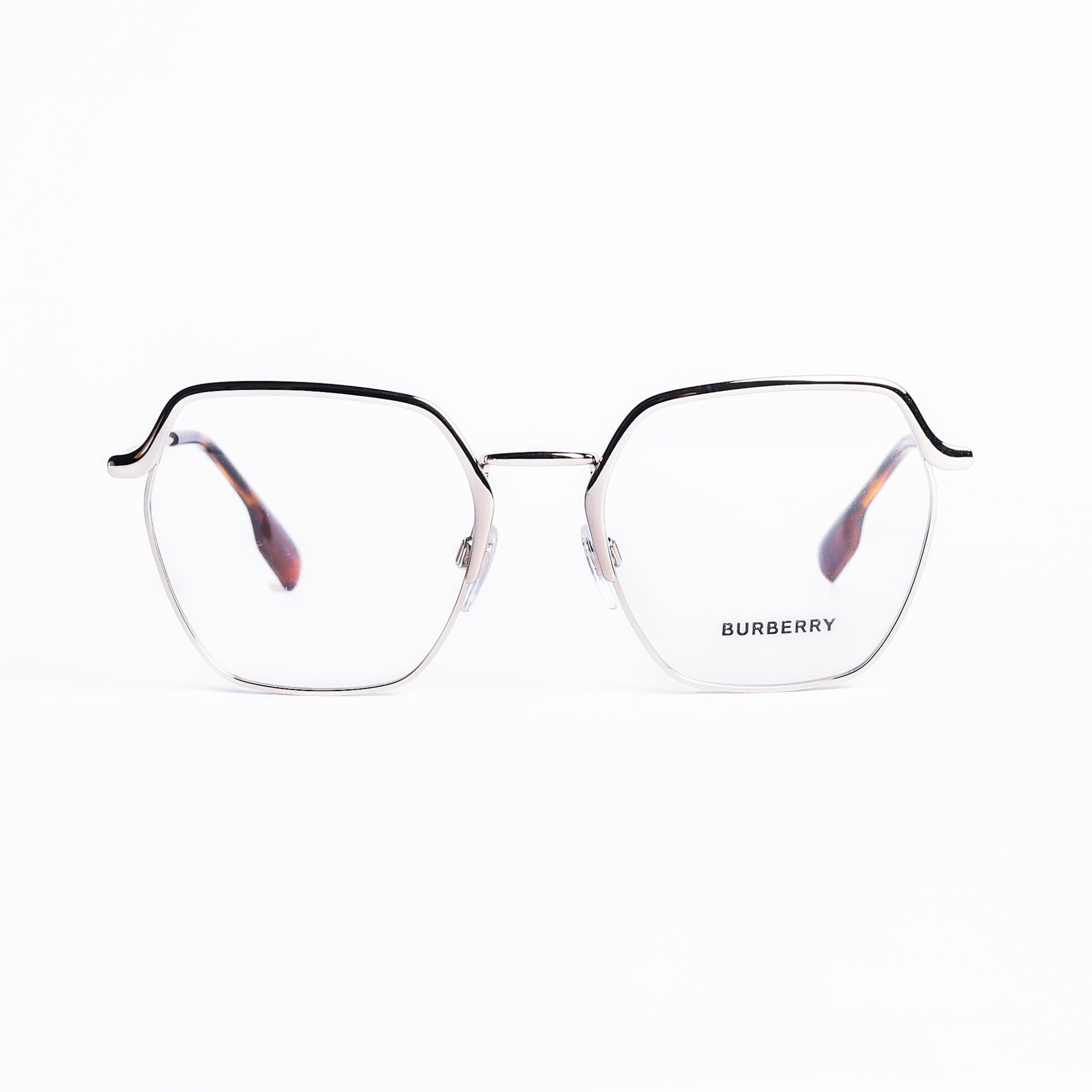 Irregular Light Gold Eyeglasses