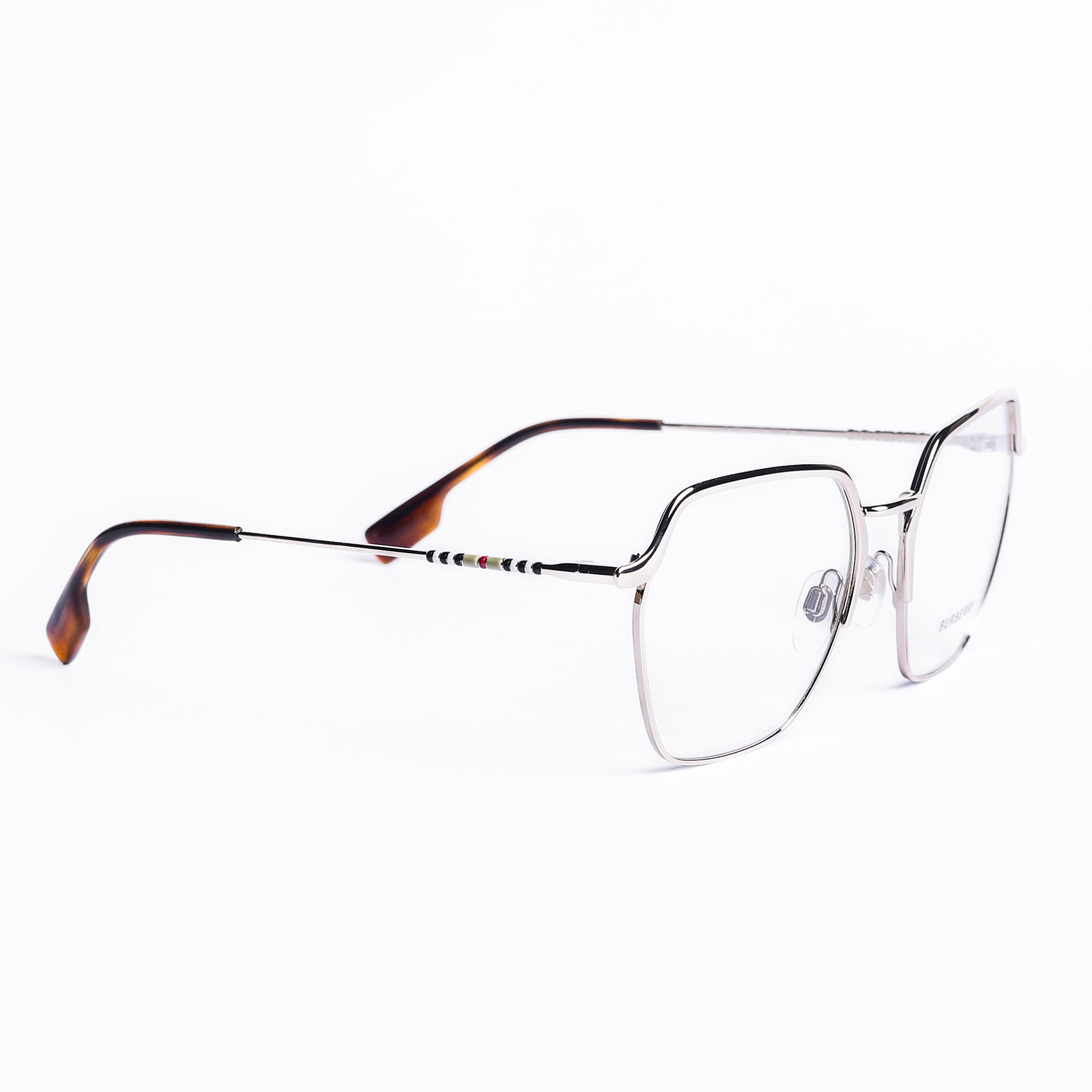 Irregular Light Gold Eyeglasses