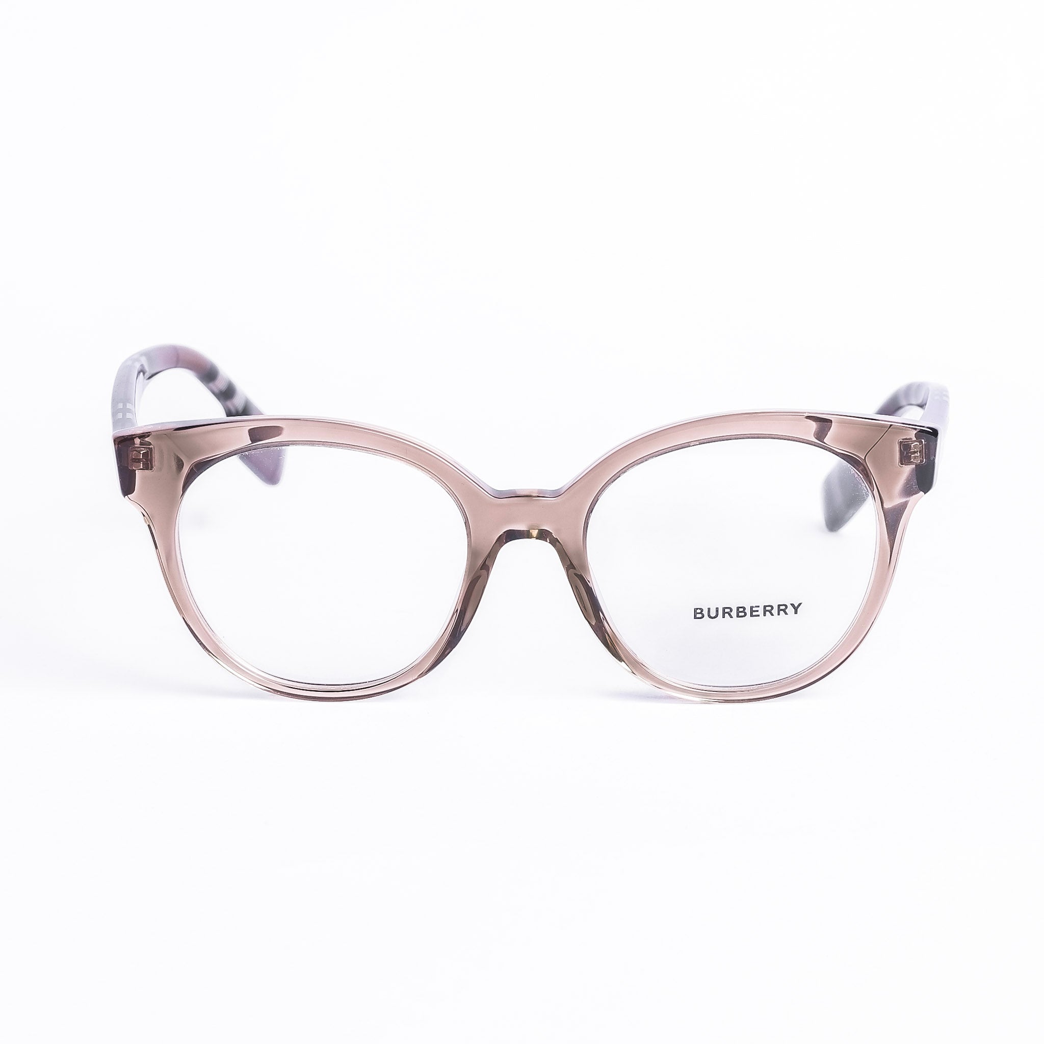 Round Brown Eyeglasses