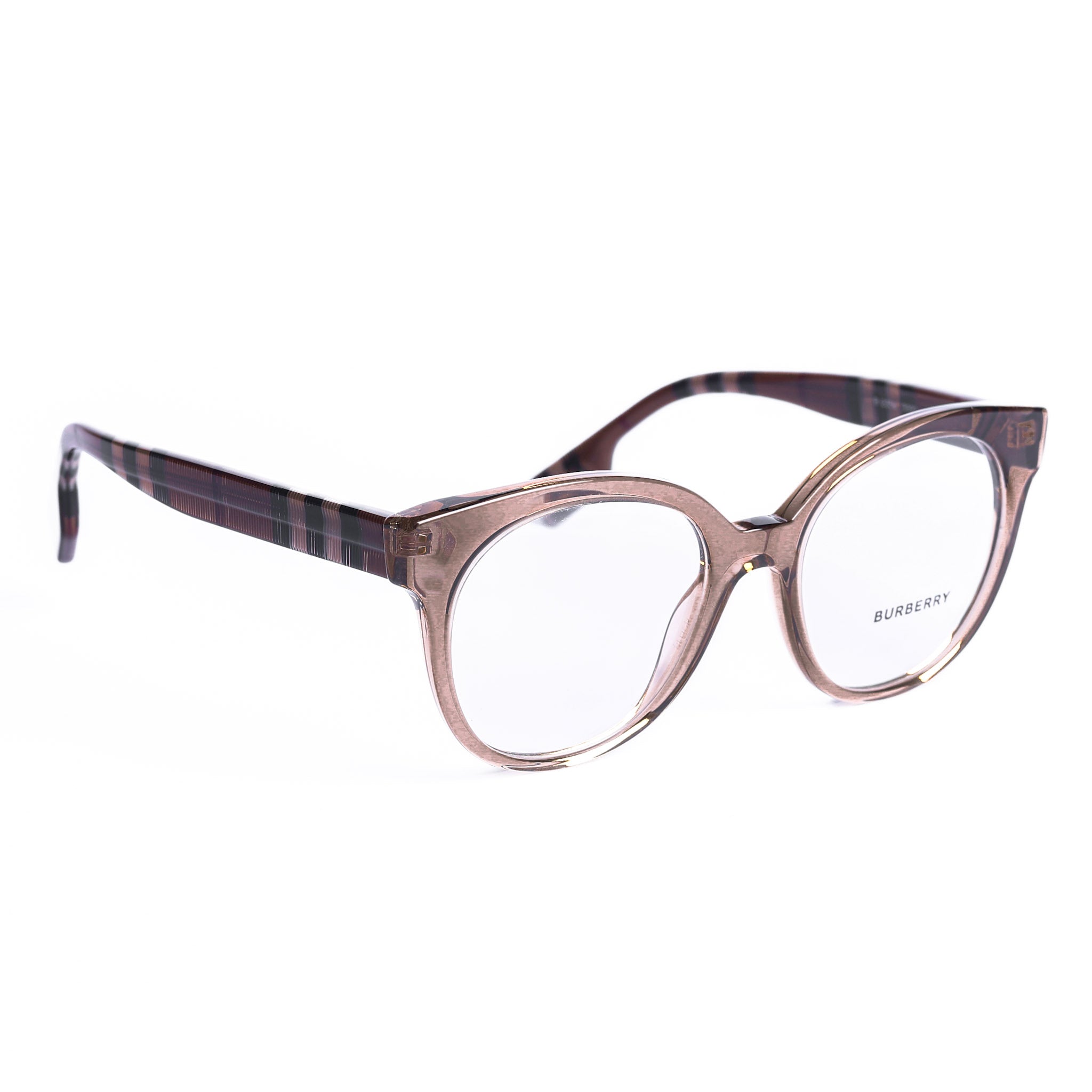 Round Brown Eyeglasses