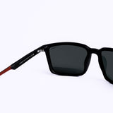 نظارات شمسية مربع أسود
