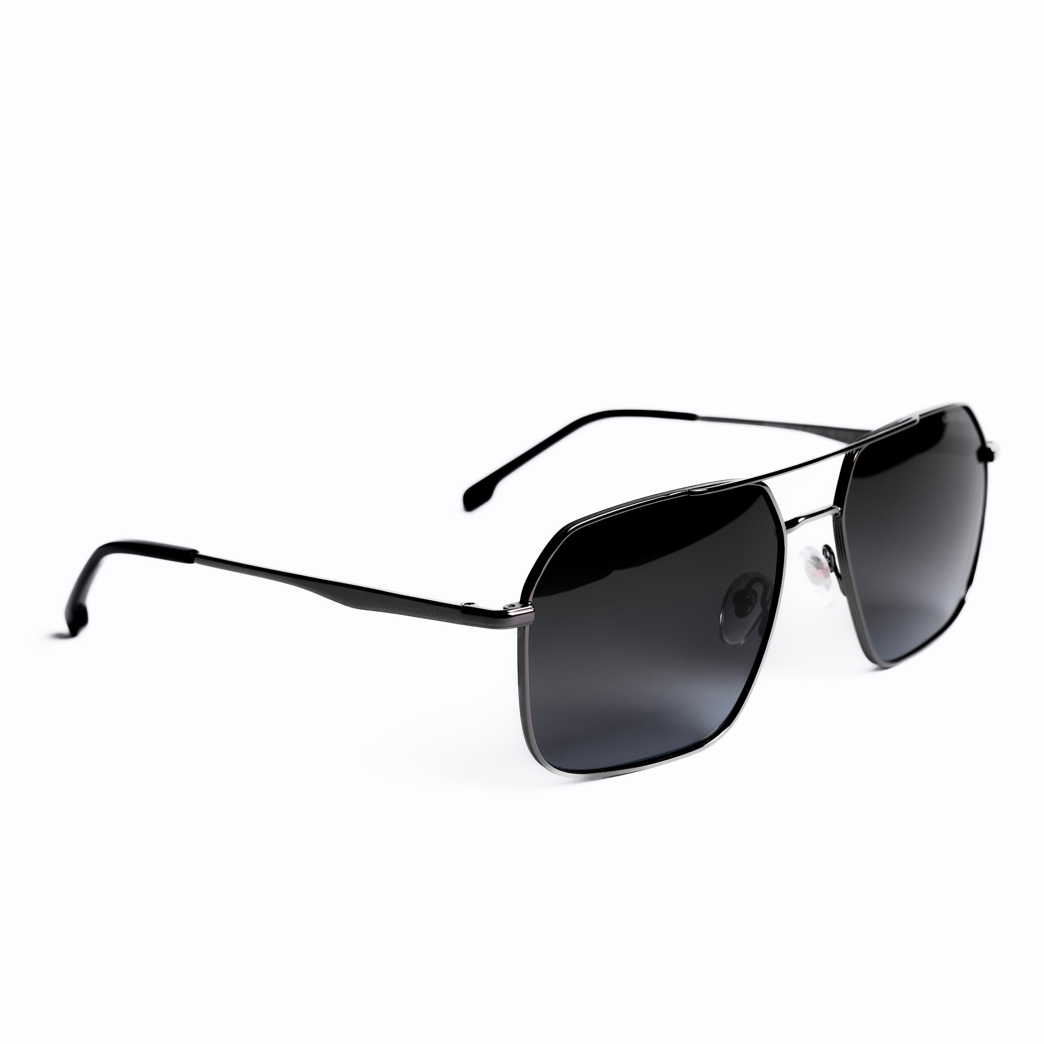 نظارات شمسية مربع رمادي