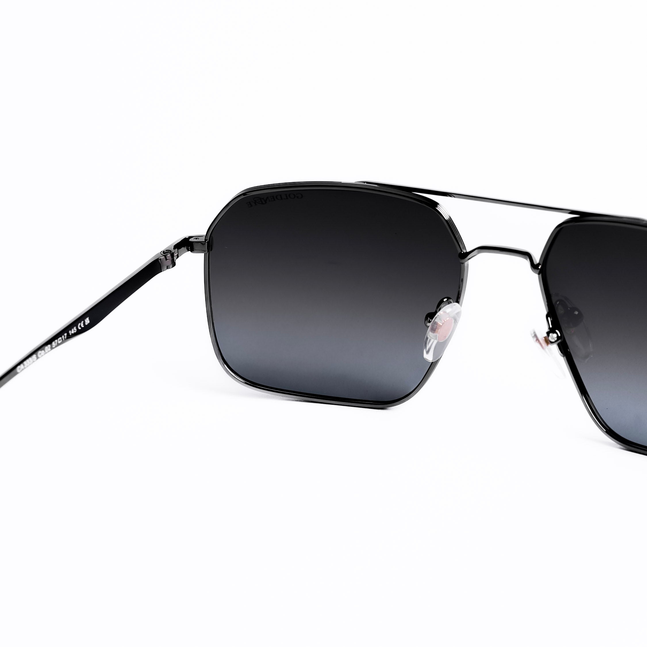 نظارات شمسية مربع رمادي