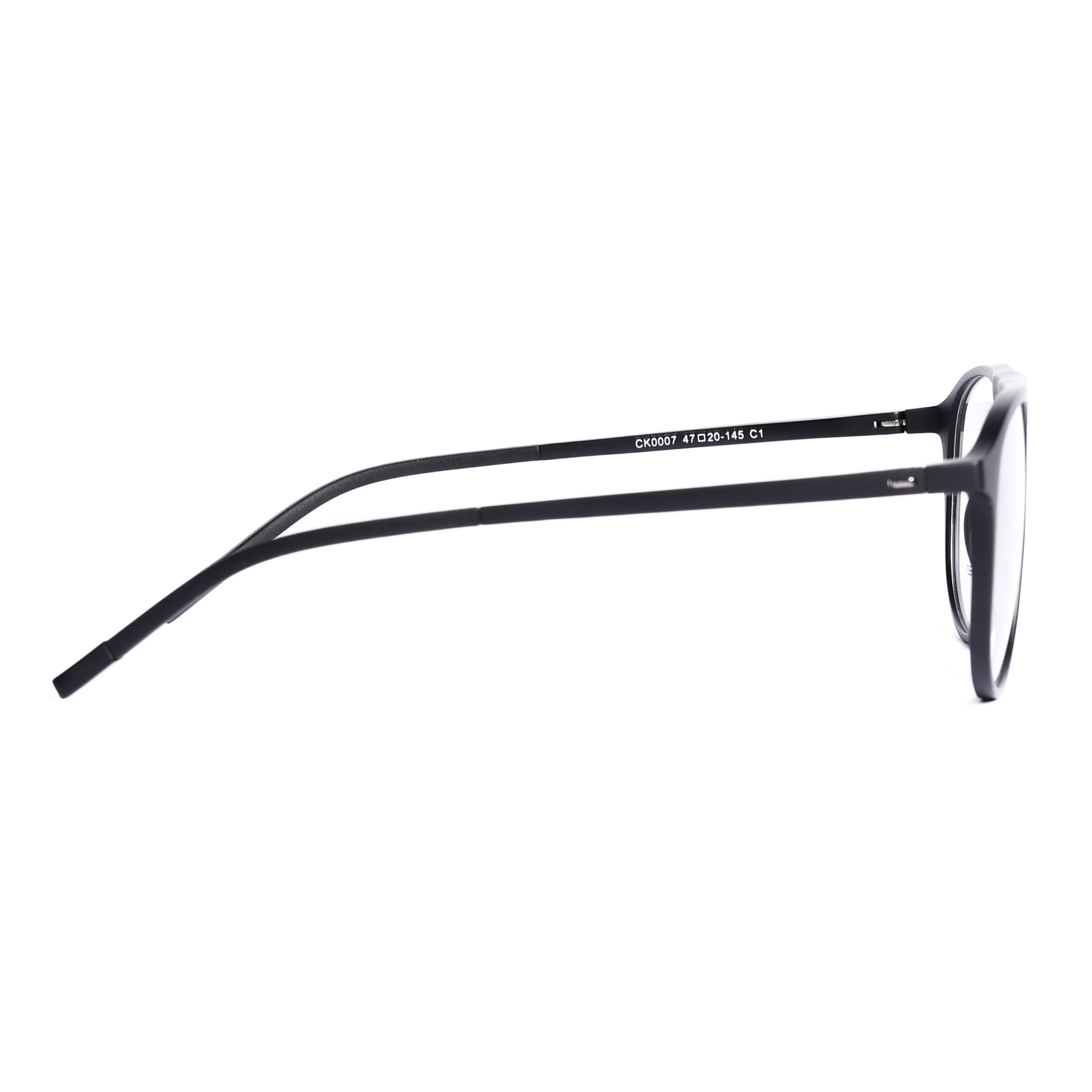 Round Black Eyeglasses