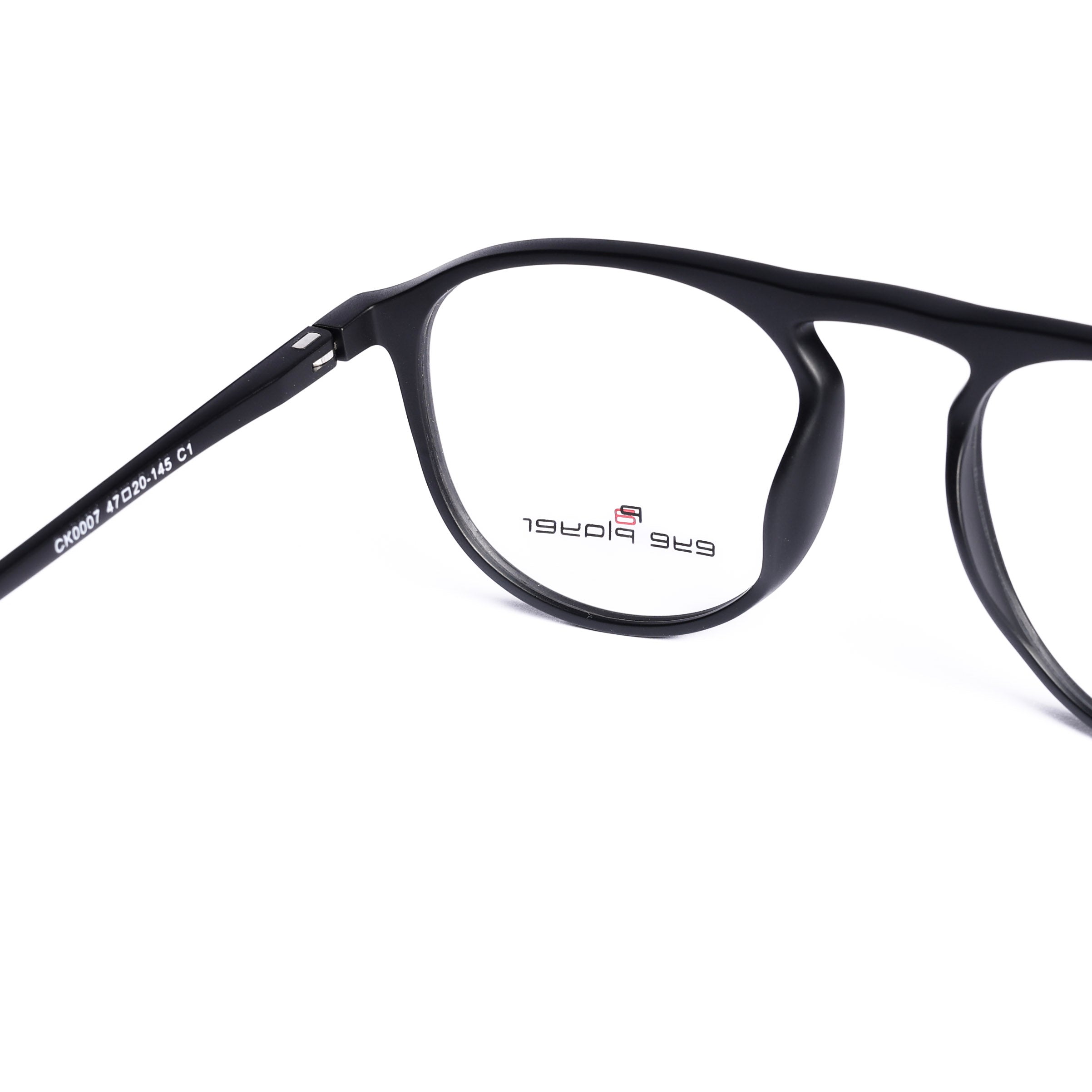 Round Black Eyeglasses