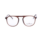 Round  Brown Eyeglasses