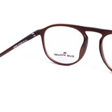 Round  Brown Eyeglasses