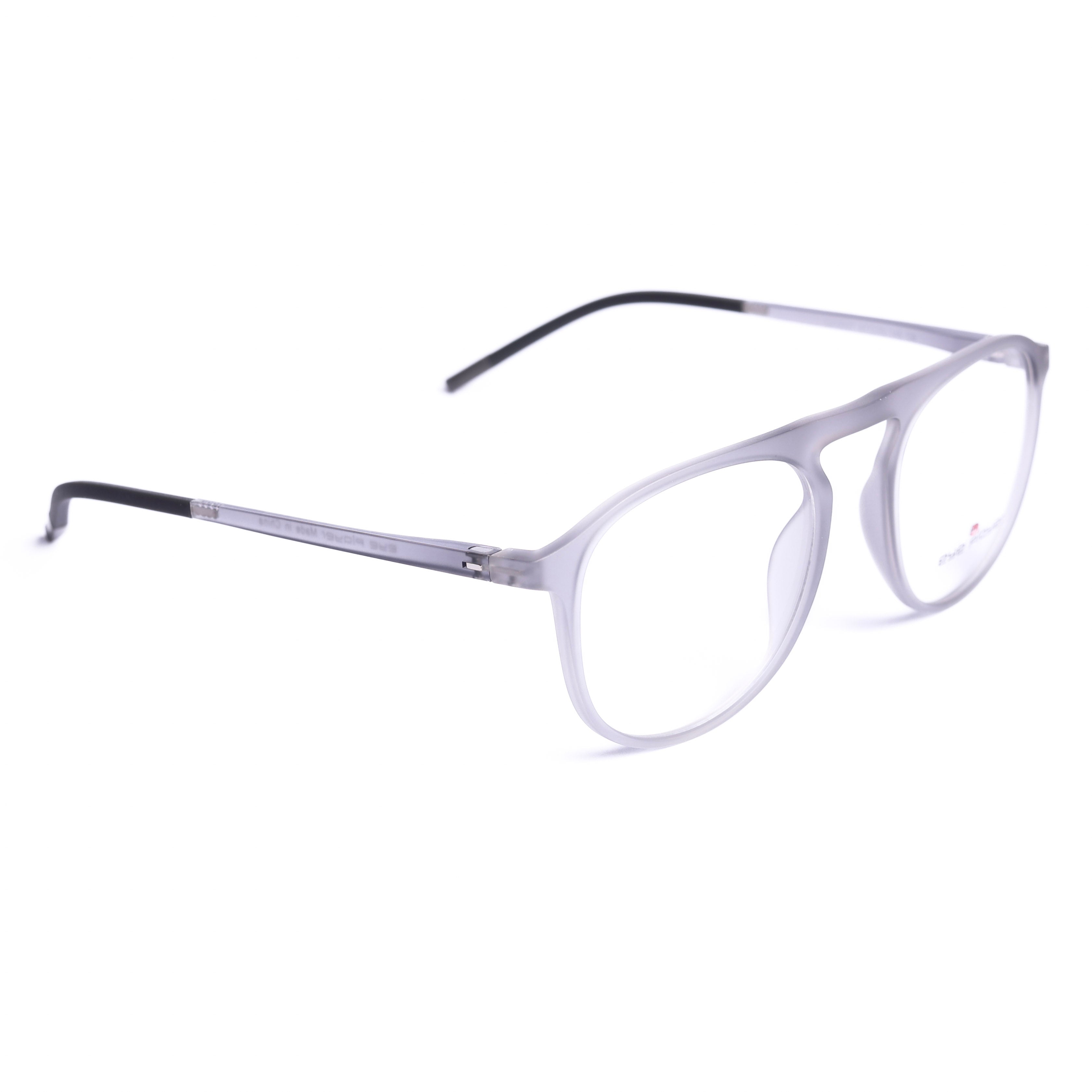 Round Gray Eyeglasses