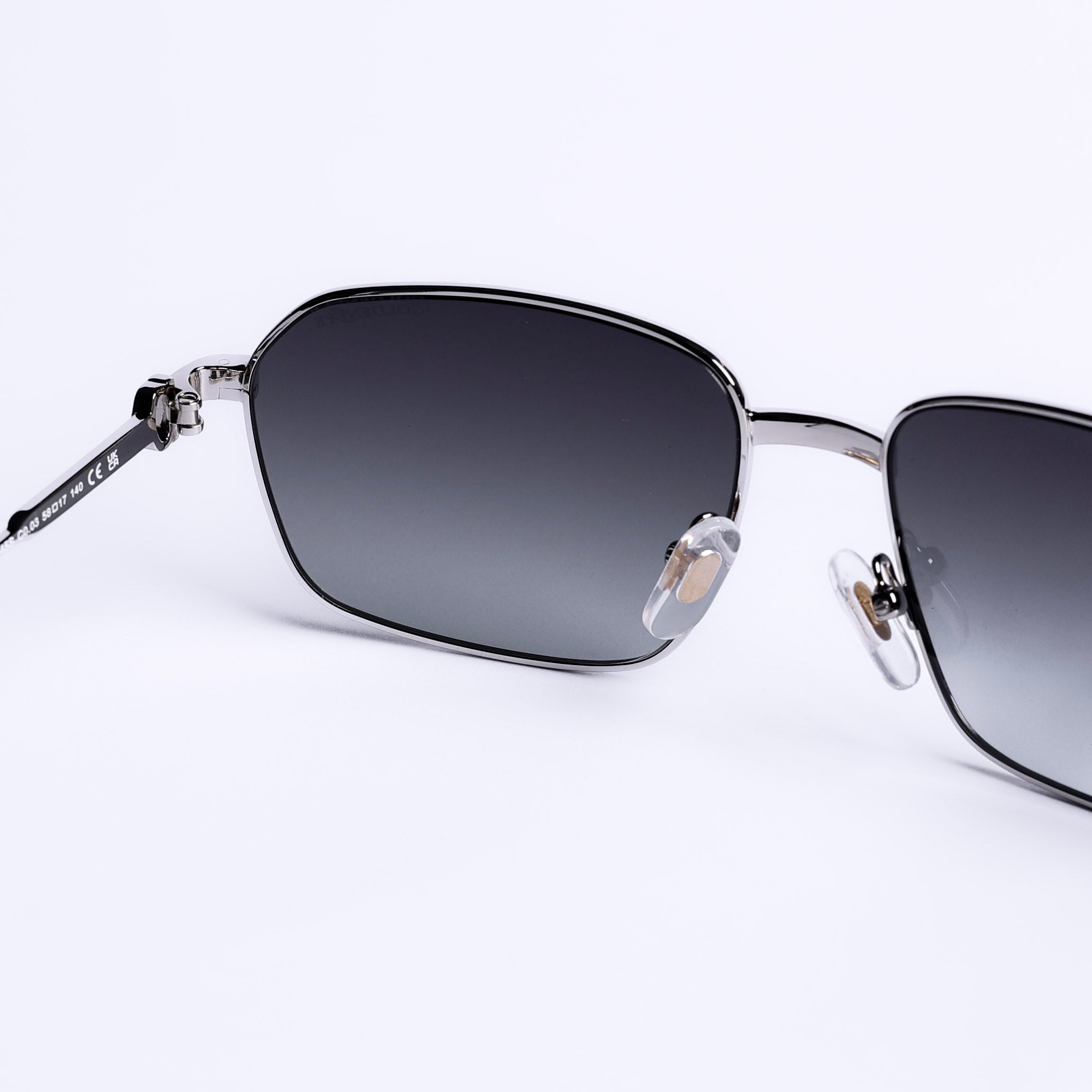 Square Silver Sunglasses