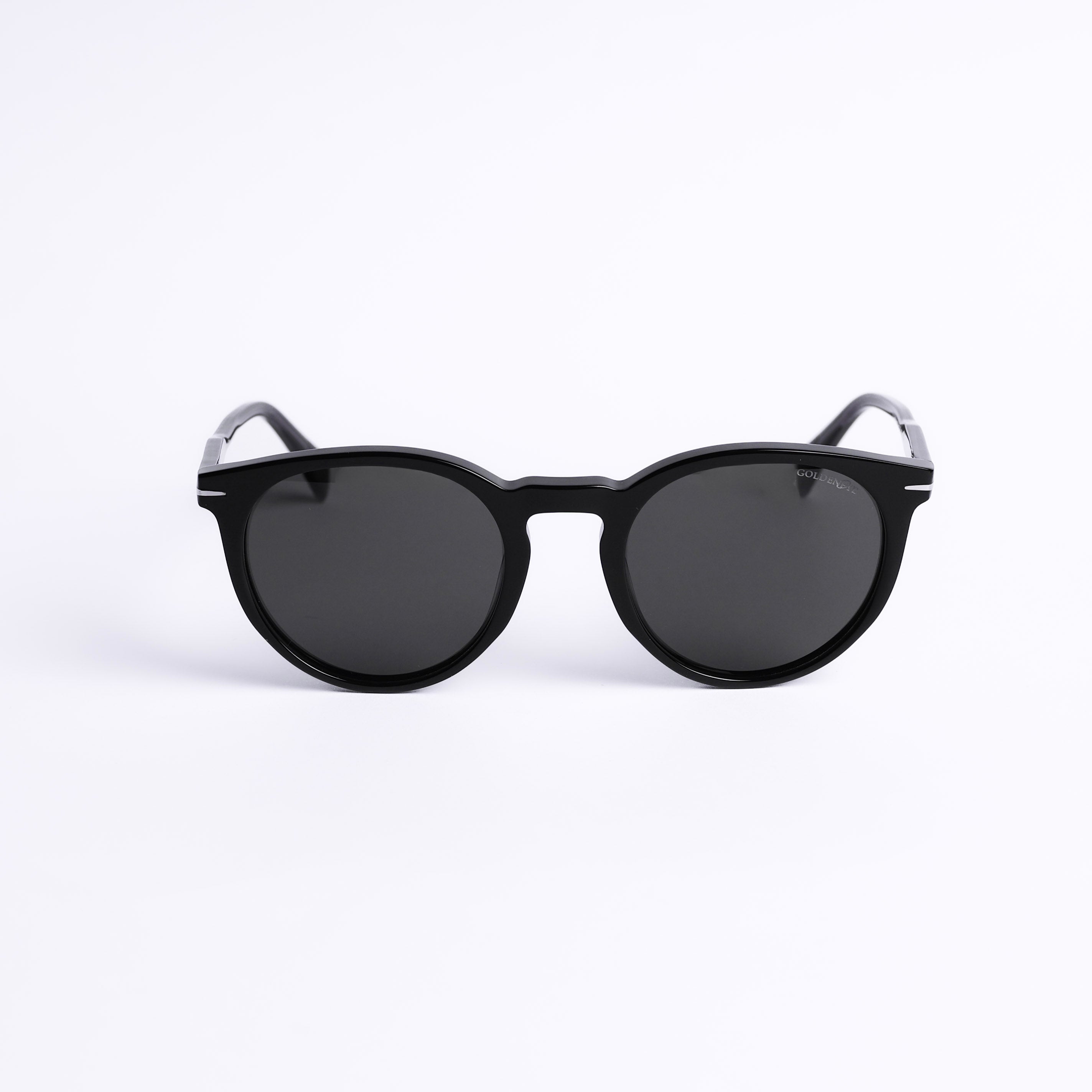 Round Black Sunglasses