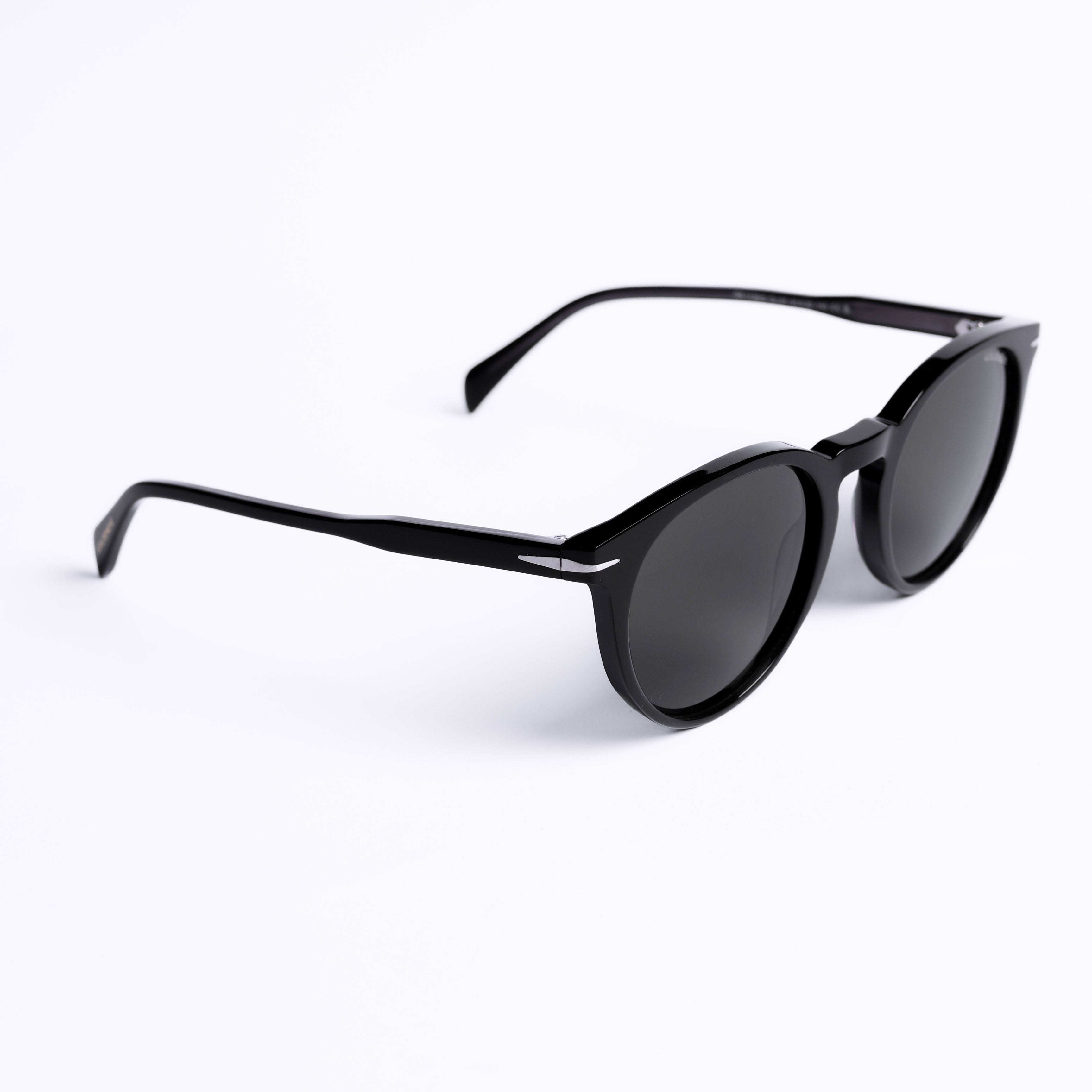 Round Black Sunglasses