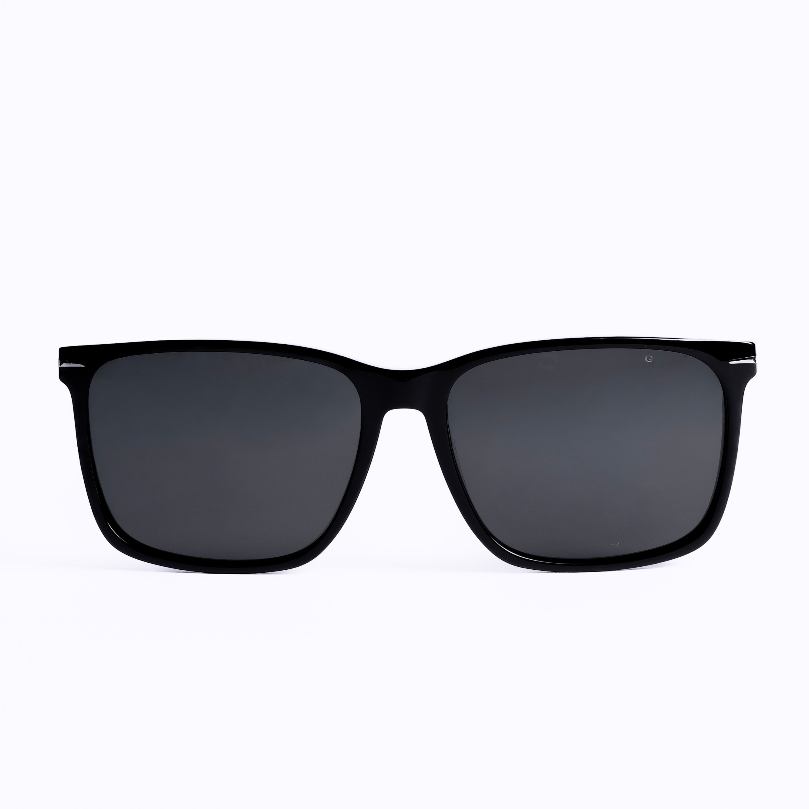 نظارات شمسية مربع أسود 