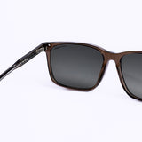 نظارات شمسية مربع بني