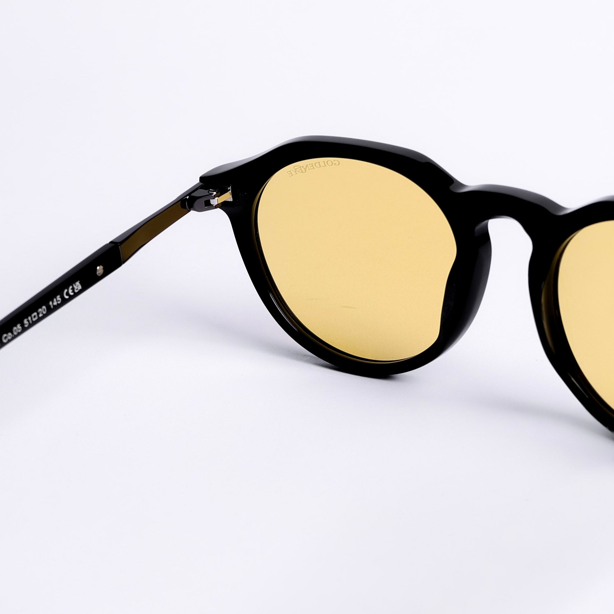 Round Black Sunglasses
