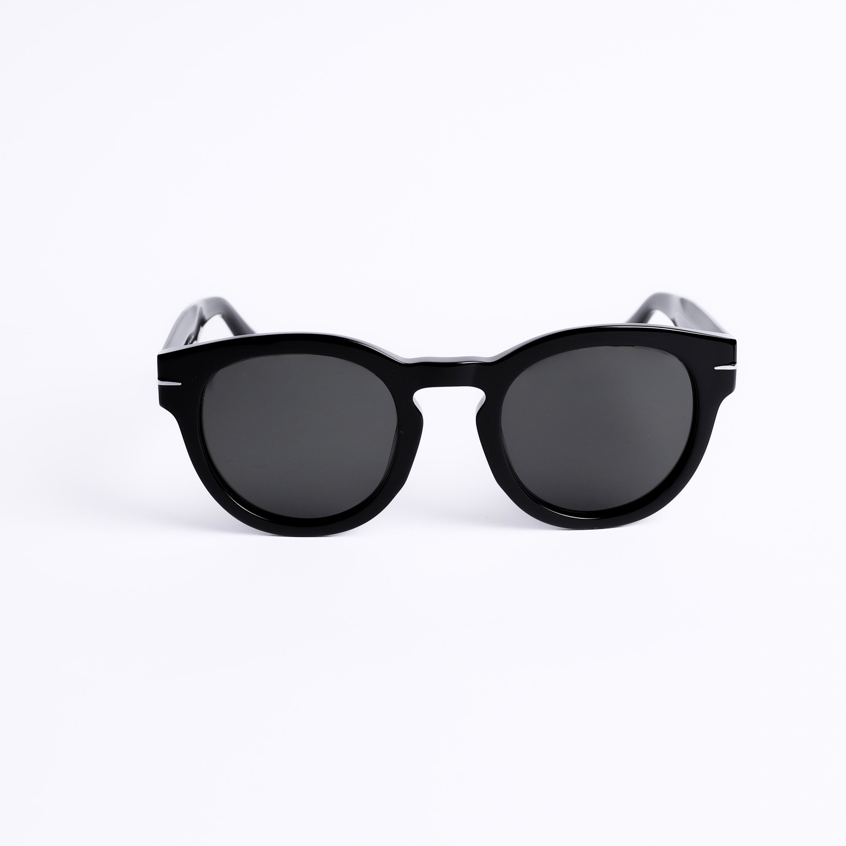 نظارات شمسية دائري أسود