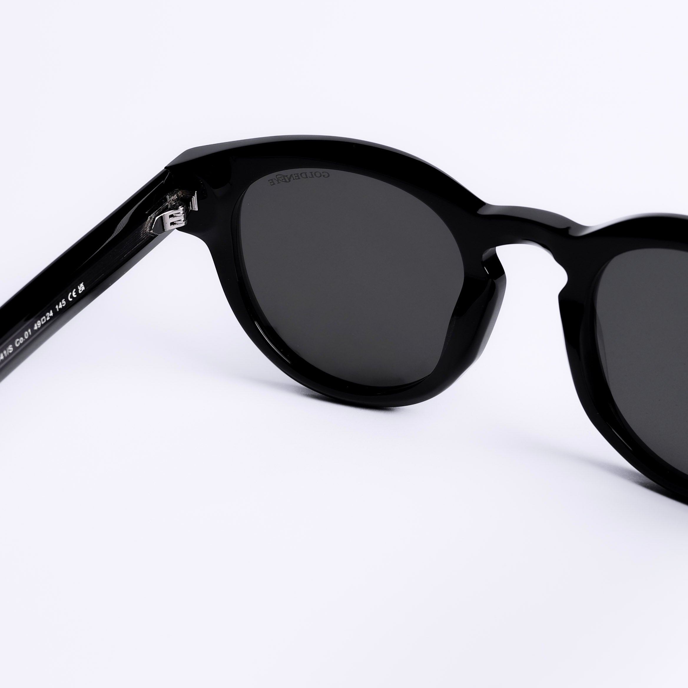 نظارات شمسية دائري أسود